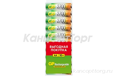  GP AA (HR06) 2700mAh 10BL 