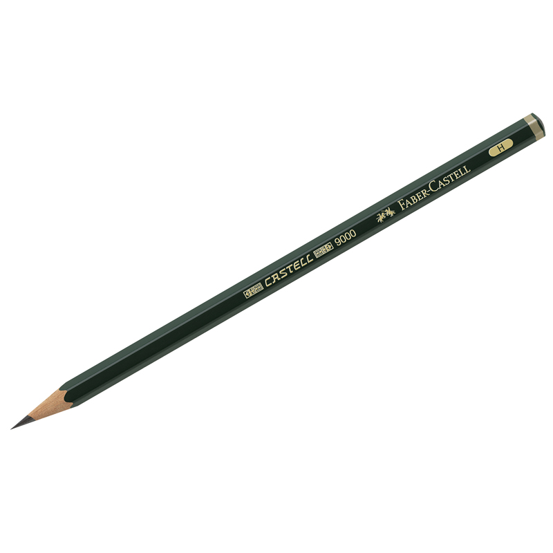  / Faber-Castell "Castell 9000" H,  