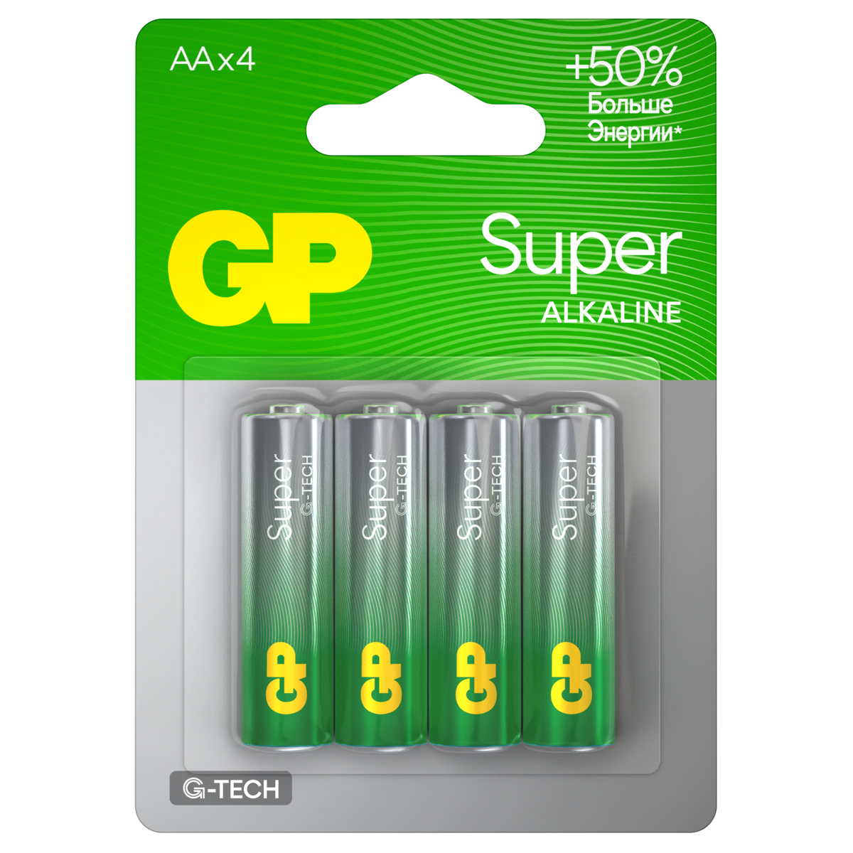  GP Super G-Tech AA (LR6) 15A  