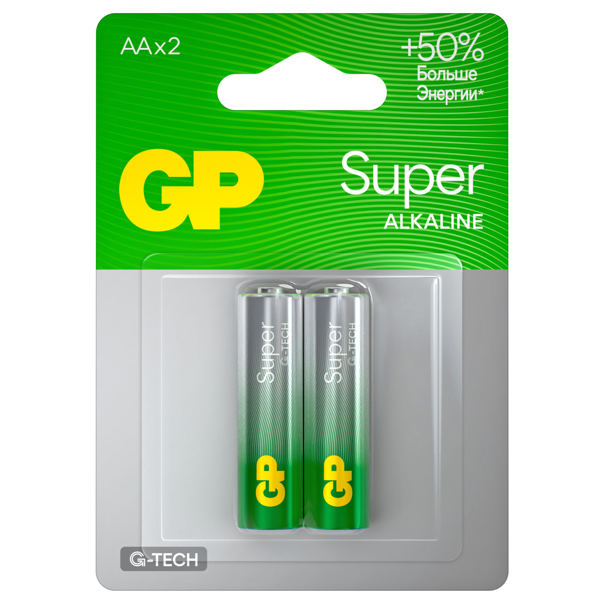  GP Super G-Tech AA (LR6) 15A  