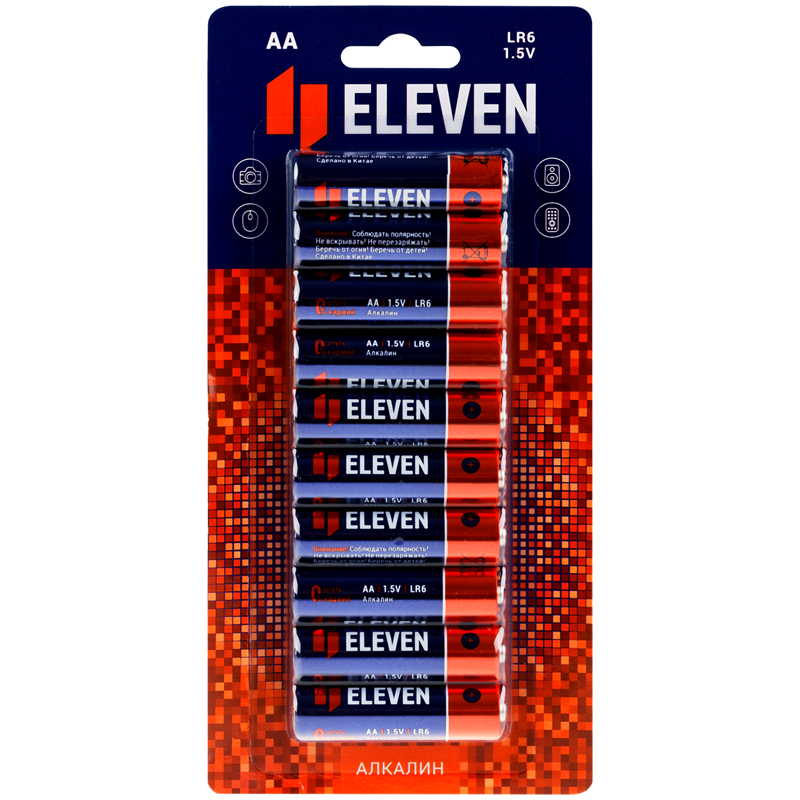 Eleven AA (LR6) , BC10 
