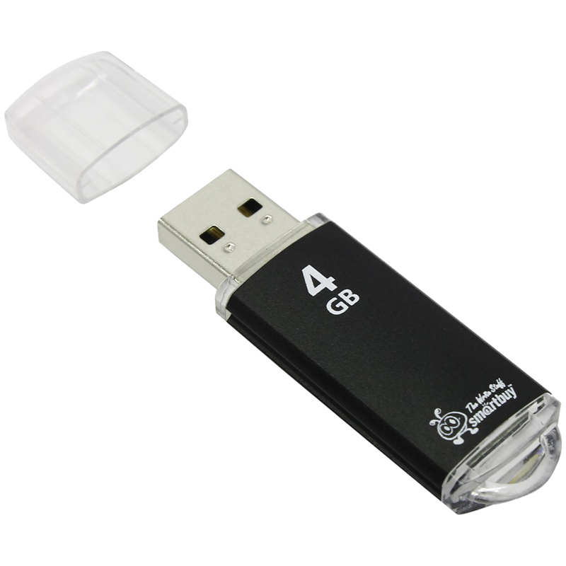  Smart Buy "V-Cut"  4GB, USB 2.0 Flash Drive 