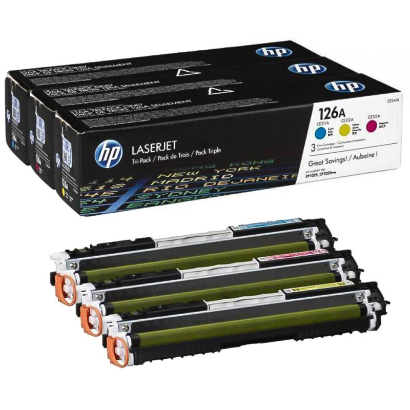   HP 126A CF341A CMY  LJ CP1025 (3/) 